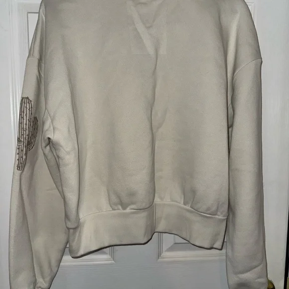 Western Graphic Cream Sweater - Picture 2 of 3